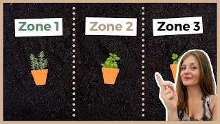 Kräuter richtig pflanzen mit dem 3-Zonen-Beet! 🌿