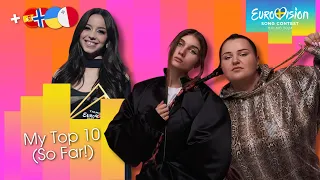 My Top 10 (so far) | Eurovision 2024