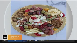 Woman overcomes severe arm injury to start designing charcuterie boards