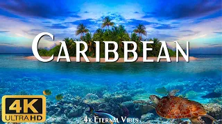 Caribbean 4K Uhd (60fps) - Scenic Relaxation Film with Relaxing Piano Music - 4K Eternal Vibes