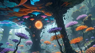 Nexxus 604 - Underwater - Psychedelic trance mix • 4K animated trippy AI video