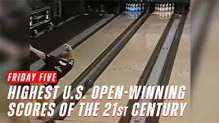 Friday Five - Highest U.S. Open-Winning Scores of the 21st Century