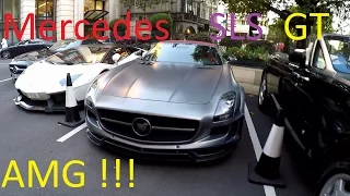 Mercedes SLS and AMG GT cruising around London !!