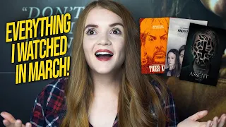 Everything I watched in March / MARCH WRAP UP 2020 | Spookyastronauts