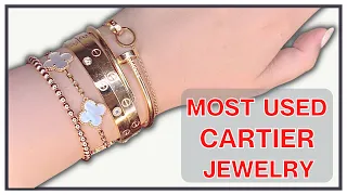 MY MOST USED CARTIER JEWELRY | My First Luxury