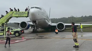 United plane evacuated after landing issue at Bush Airport Friday morning, Houston Airport System sa