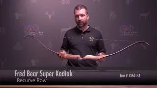 Fred Bear Super Kodiak Recurve Bow Review at LancasterArchery.com