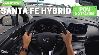 2021 Hyundai Santa Fe Hybrid - POV CITY Test Drive