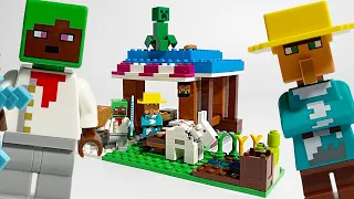 LEGO Minecraft 21184 Minecraft The Bakery Summer 2022 Set Speed Build & Review