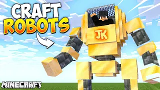 Minecraft But I Can CRAFT ROBOTS!