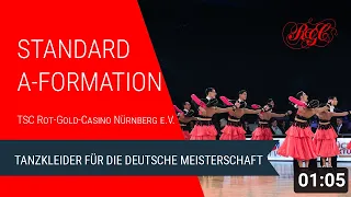 RGC | Standard A-Formation | Tanzkleider für die Deutsche Meisterschaft