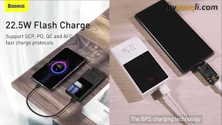 Baseus Super mini digital Display power bank 20000mAh 22 5W