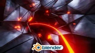 Blender - Abstract Tunnel Animation Loop In Eevee (Blender 2.8)