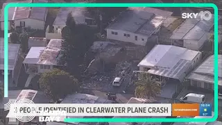 Clearwater plane crash: Pilot and 2 others identified
