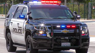 Inglewood Police, LACoFD Engine 171 (reserve), Squad 171, & McCormick Ambulance Responding