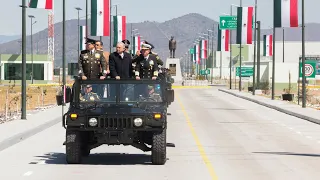 Día del Ejército Mexicano e inauguración de instalaciones de la industria militar, desde Puebla