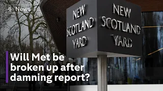 Review finds Met Police ‘institutionally racist, misogynistic and homophobic’