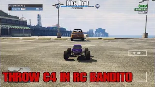 *Ps4/5 Only* Throw Sticky Bombs Using RC Bandito Glitch in GTA Online