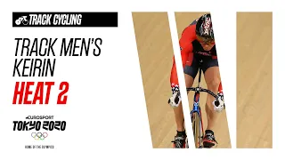 TRACK CYCLING | Men's Track Keirin Heat 2 - Highlights | Olympic Games - Tokyo 2020