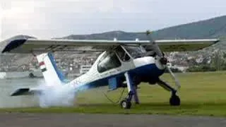 HA-SEL PZL-104 Wilga 35A engine start-up