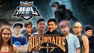 Billionaire Gang Mobile Legends PRO TEAM!! (sasali na sa MPL)