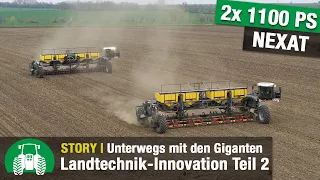 Der neue 1100 PS Traktor NEXAT | Ackerbau Ukraine + Werk + Ersteinsatz in Deutschland |Teil 2