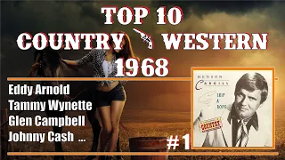 1968 Country Charts (Top 10)
