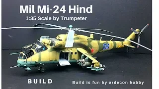 Mil Mi-24V Hind E by Trumpeter 1:35 scale