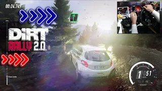 PEUGEOT 208 T16 Greece WET / Logitech G29 DiRT Rally 2.0 DLC