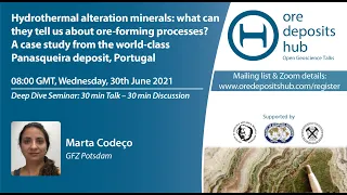 ODH090: Hydrothermal alteration minerals & ore-forming processes at Panasqueira – Marta Codeço