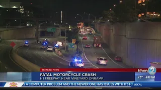 Motorcyclist dead after early morning crash