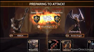 ScourgeFang vs 225B with 3 def.