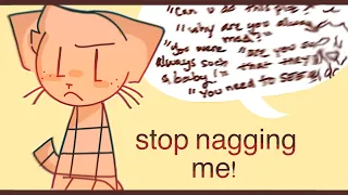 stop nagging me | dogman | petey the cat . can you tell i love him?