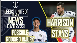Transfer Window Closed | Rodrigo Injury | Harrison Stays | Drameh Debut | News in Brief