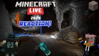 MY REACTION TO MINECRAFT LIVE 2020!