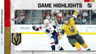 Capitals @ Golden Knights 4/20 l NHL Highlights 2022