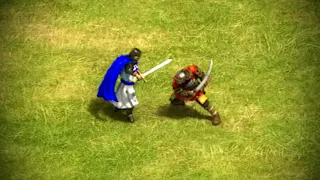 Teutonic Knight vs Samurai | AoE II: Definitive Edition