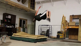 My Backflip Progression | 4 Days | HD