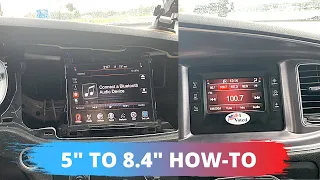 8.4" Uconnect Radio Swap Upgrade Installation | Dodge Charger