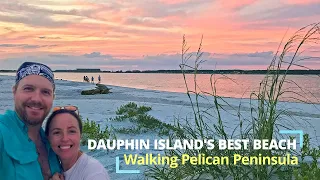 Dauphin Island - BEST BEACH | Pelican Peninsula | This wasn't here 10 years ago!