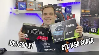 GTX 1650 SUPER Vs RX 5500 XT 4GB e 8GB