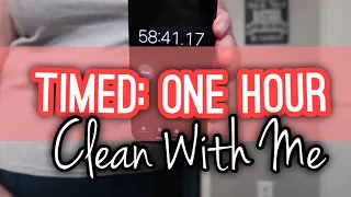 CLEAN WITH ME | 1 HOUR TIMER | NEVER NOT CLEANING