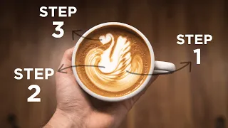 Latte Art Tutorial - SWAN in 3 Steps