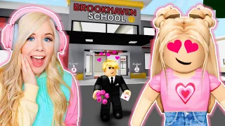 MY CRUSH ASKED ME TO BE HIS VALENTINE IN BROOKHAVEN! (ROBLOX BROOKHAVEN RP)