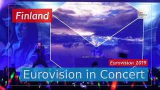 Finland Eurovision 2019 Live: Darude feat. Sebastian Rejman - Look Away - Eurovision in Concert