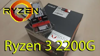 Собираю комп на базе AMD Ryzen 3 2200G. AMD Radeon Vega 8