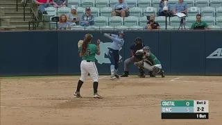 UNC Softball: Tar Heels Race Past Chanticleers 9-0