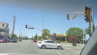 Driving In Bakersfield, California On South H Street 4K( POV)