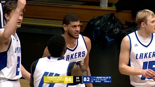 2019-20 GVSU Basketball - Michigan Tech Highlights (1/23/20)