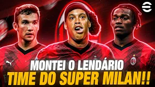 🚨🔥 FINAL do DESAFIO ONLINE com muita EMOÇÃO | MONTEI meu SUPER MILAN e fui pro JOGO | EFOOTBALL 2024